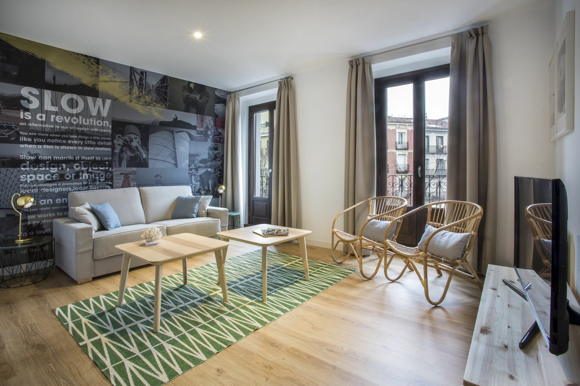 Slow Suites Luchana Мадрид Екстер'єр фото